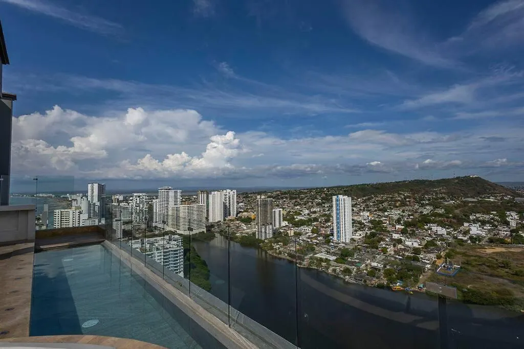 New Vibrant & Memorable Condo In Cartagena, Col Cartagena