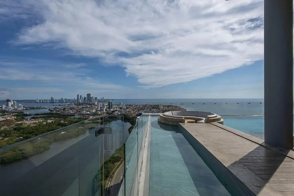 Appartement New Vibrant & Memorable Condo In Cartagena, Col Colombia