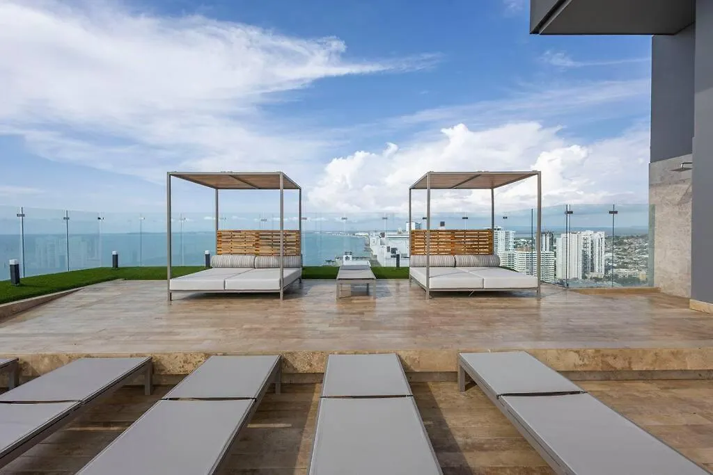 New Vibrant & Memorable Condo In Cartagena, Col Cartagena